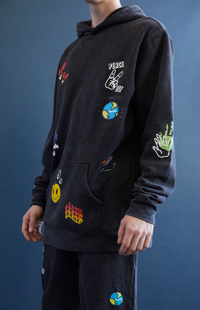 PacSun Hippie Power Hoodie PacSun