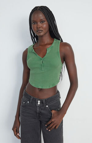 Henley Tank Top image number 1