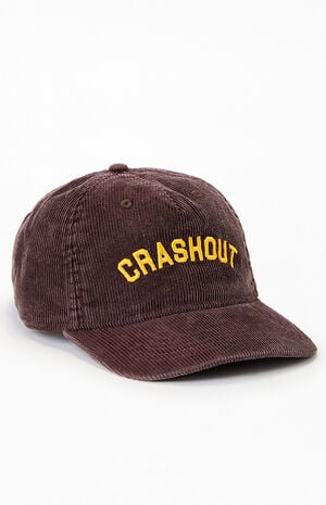 Crashout Corduroy Strapback Hat image number 1