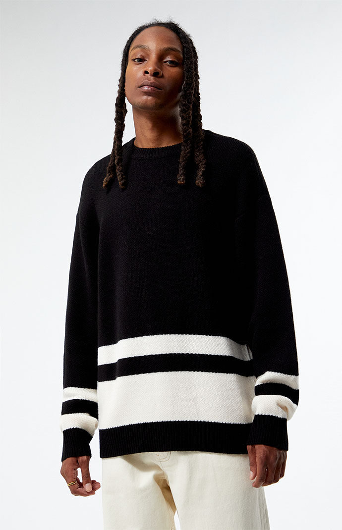 PacSun Leagues Striped Sweater PacSun