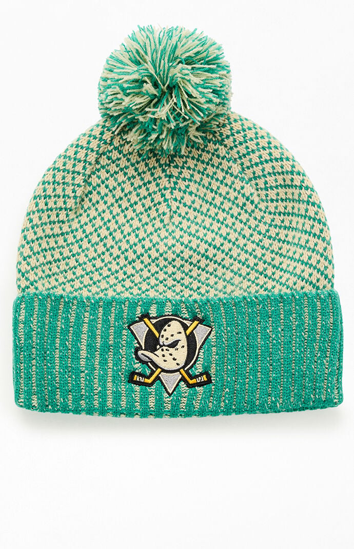 Mitchell & Ness Anaheim Ducks Winter Clas Knit Pom Beanie