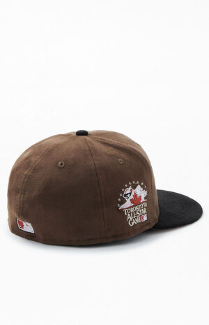 x PS Reserve Pink Mocha Suede Blue Jays 59Fifty Fitted Hat image number 2