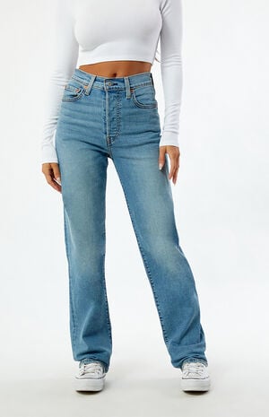 Ribcage Full Length Straight Jeans Ribcage Full Length Straight Jeans image number 2