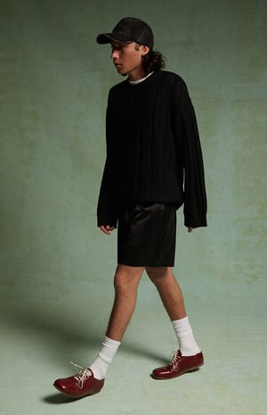 by Pacsun Tonal Stripe Long Sleeve Sweater image number 1