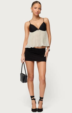 Petite Aisha Low Rise Mini Skirt image number 5