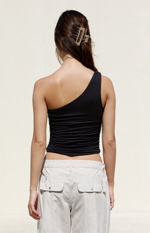 One Shoulder Ruched Top image number 3