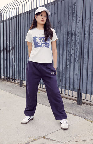 Blue New York Sweatpants image number 2