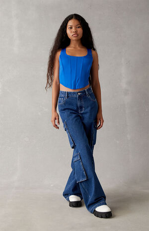 x PacSun Lune Corset Top image number 4