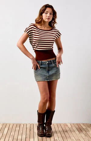 Eva Short Sleeve Sweater T-Shirt image number 1