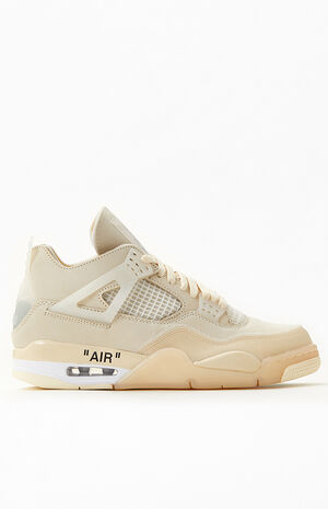 off white beige jordan 4