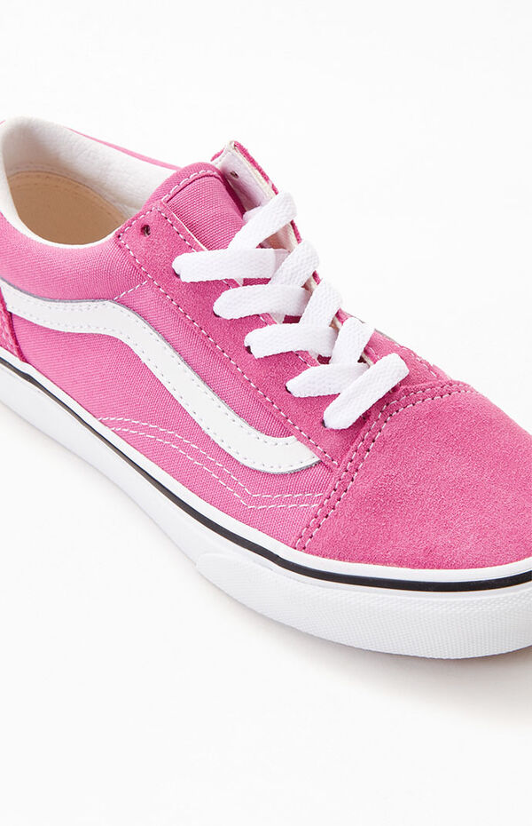 Kids Pink Old Skool Shoes