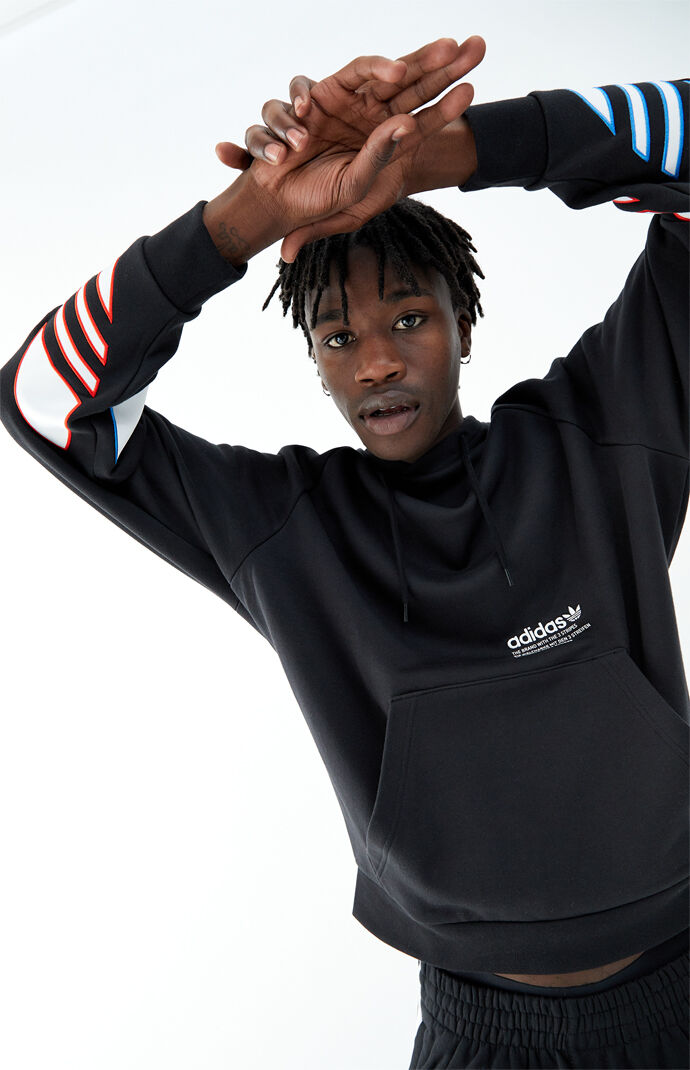 Adidas tri color sweatshirt cheap