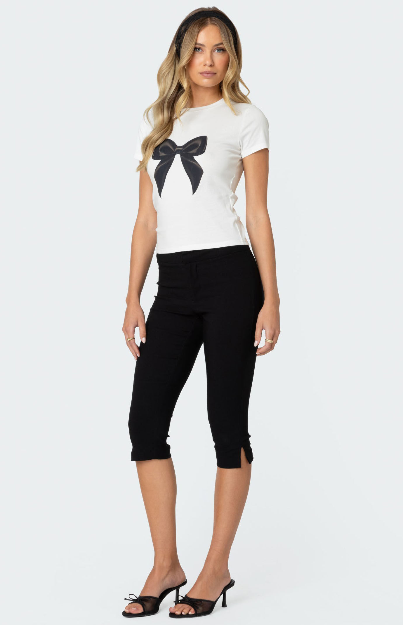 Edikted Sarafina Capri Pants | PacSun