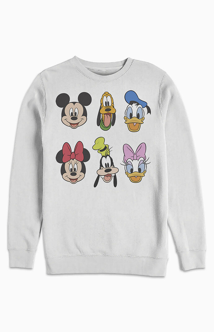 Disney crew shop neck sweatshirts