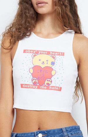 Destroy The Hate Tank Top image number 2