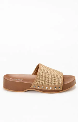 Women's Fantasy Raffia Sandals image number 1