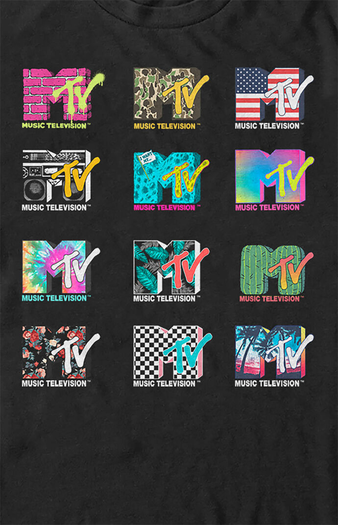 All MTV Logos T-Shirt