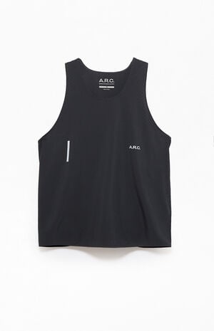 Black Active Perforated&nbsp;Tank Top image number 1