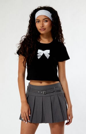 Lace Bow Baby T-Shirt image number 1