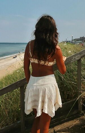 Yellow Trullo Mini Skirt image number 3