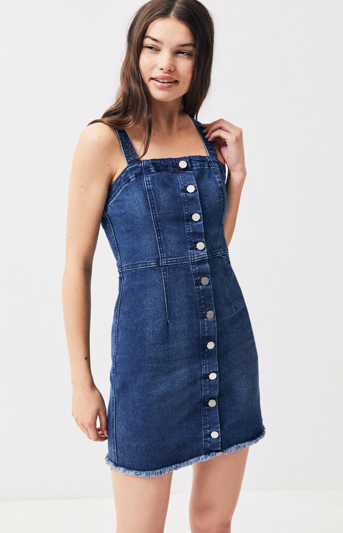 volcom denim dress