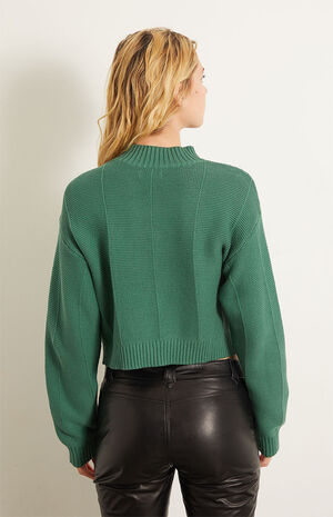 Chunky Mock Neck Sweater image number 3