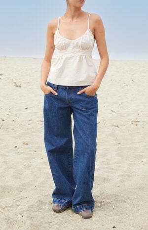 Pink Tiffany Floral Tank Top image number 4