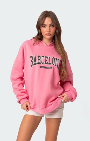Barcelona Oversized Hoodie image number 1