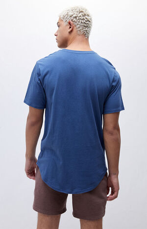 Navy Willem Scallop T-Shirt image number 4