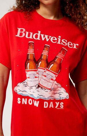 Budweiser Snow Days T-Shirt image number 2