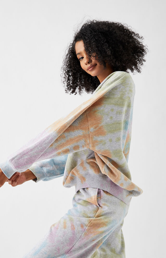 Trippy Tie Dye Classic Sweatshirt
