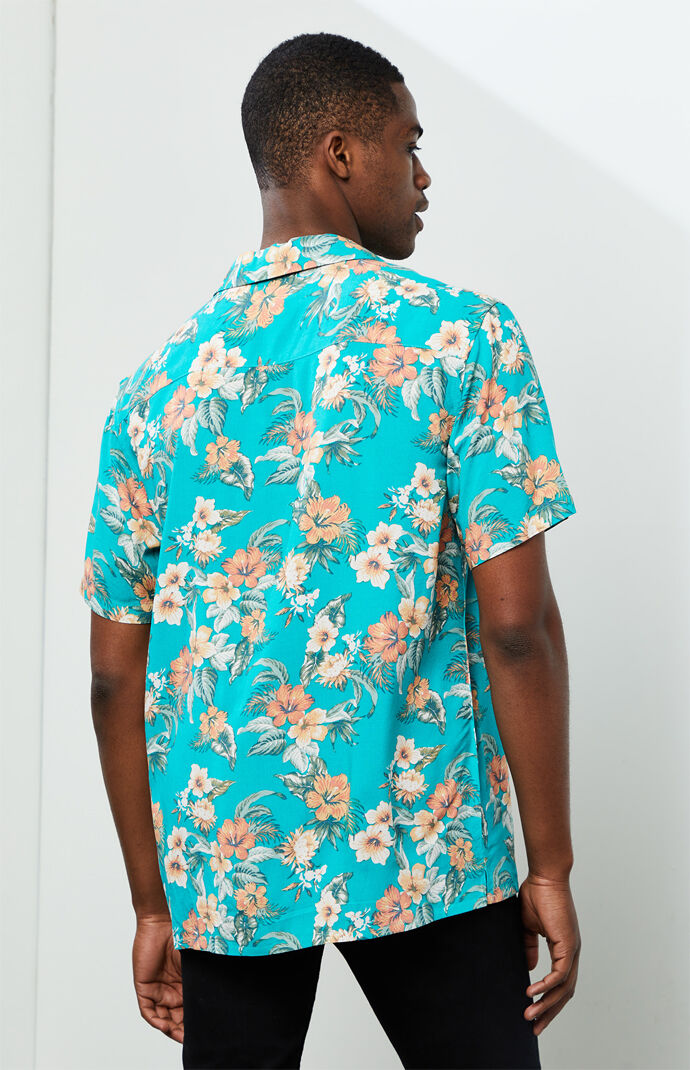 Floz Button Up Short Sleeve Shirt