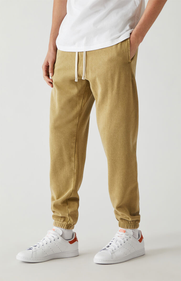 Tan Fleece Sweatpants