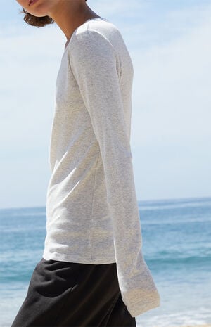 Silver Leah Long Sleeve Top image number 3