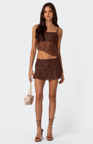 Lyra Lace Mini Skirt image number 1