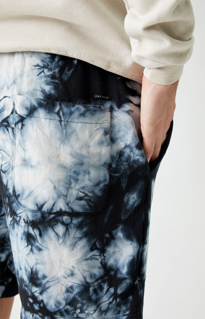 Tie-Dyed Volley Sweat Shorts