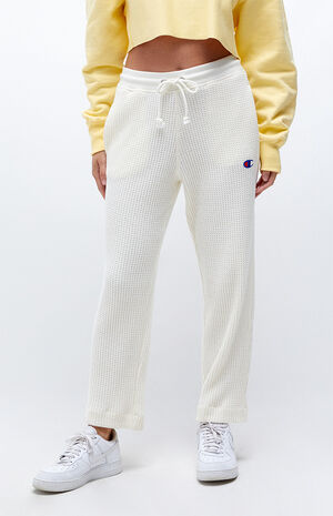 Waffle Knit Sweatpants image number 1