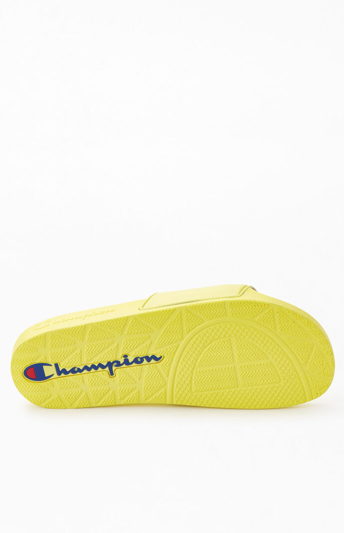 Yellow IPO Slide Sandals