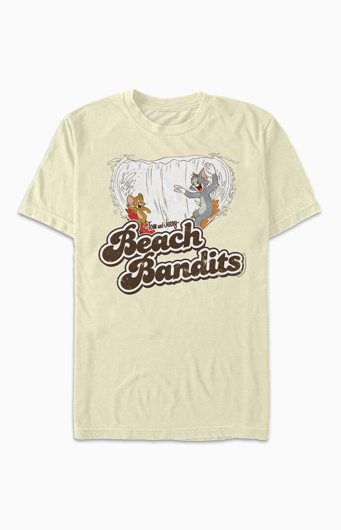 Tom And Jerry Beach Bandits T-Shirt