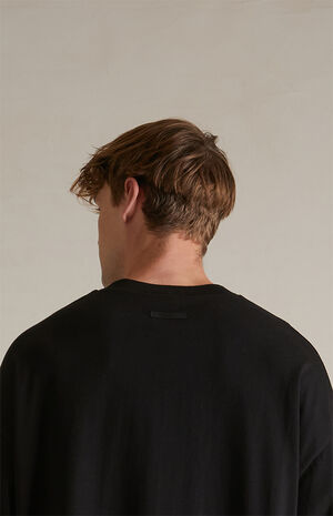 Black Long Sleeve T-Shirt image number 5