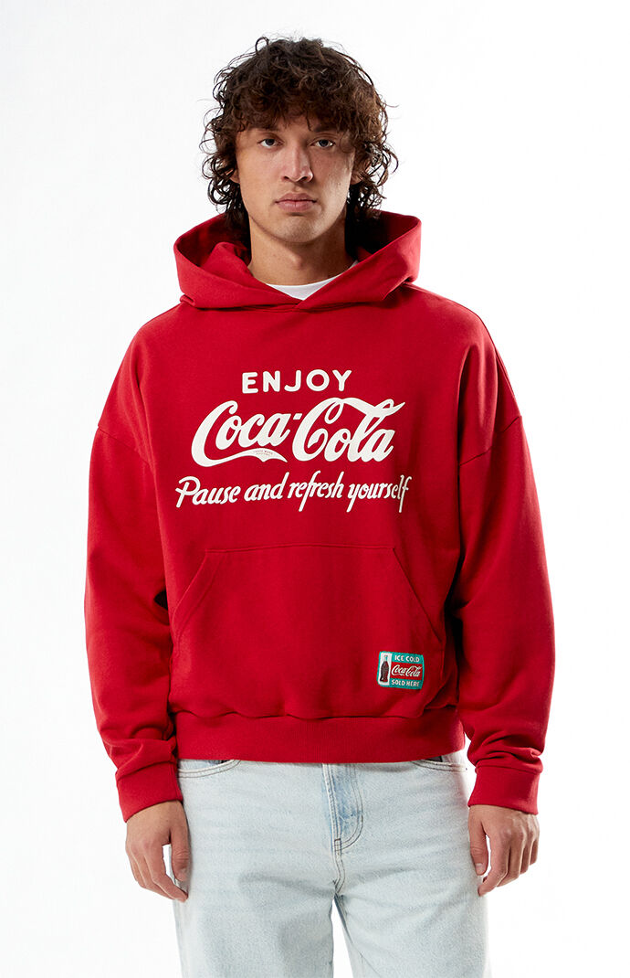 Coca cola hoodie pacsun deals