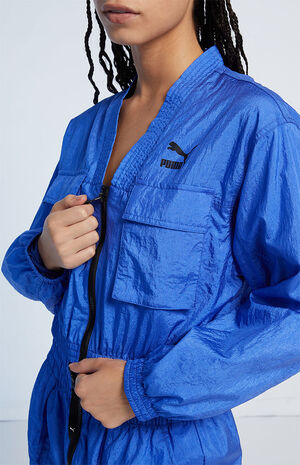 Blue Dare To Woven Jacket image number 3