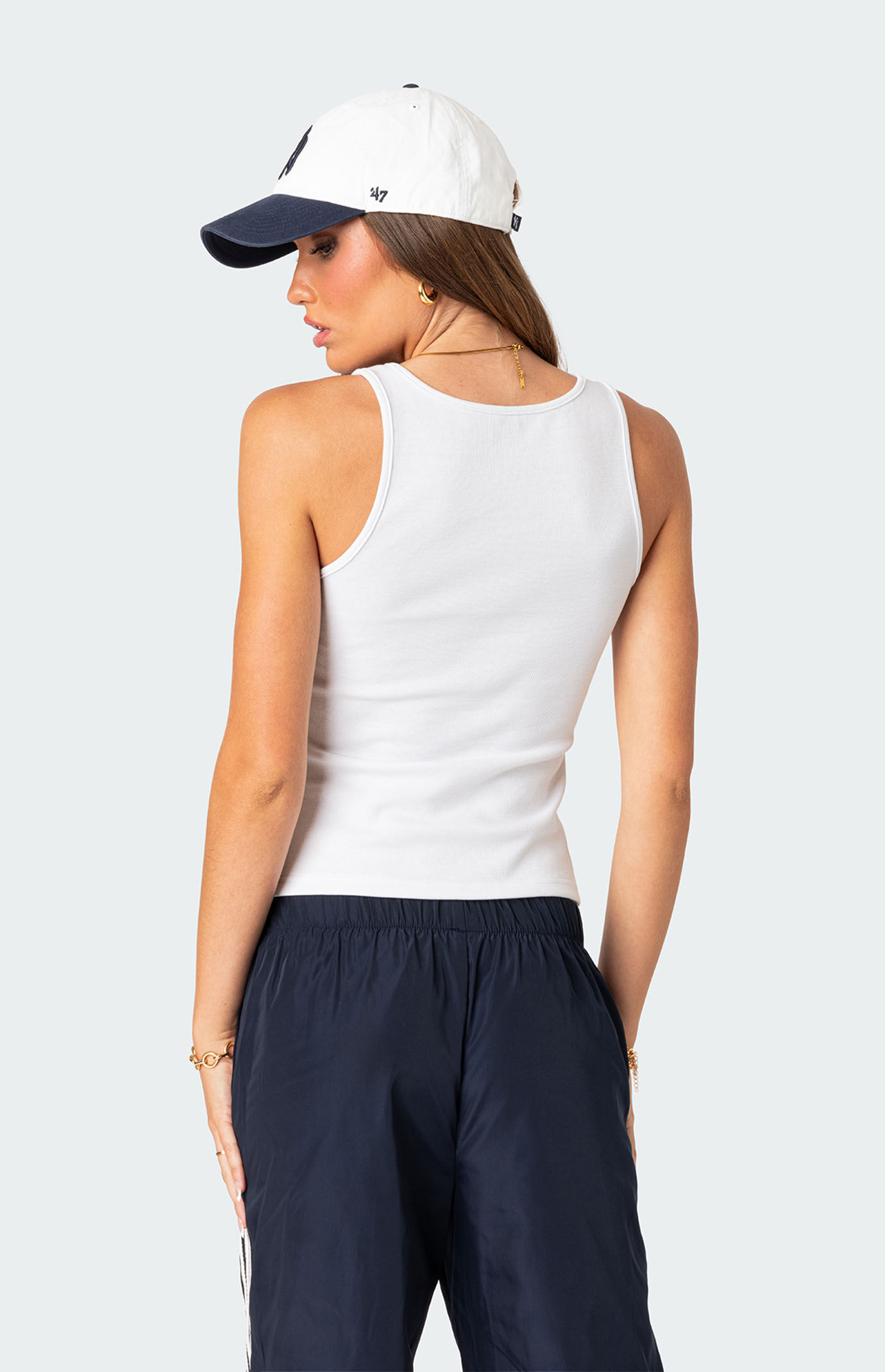 SQUARE NECK PAD TANK TOP|ELENDEEK(エレンディーク)の通販