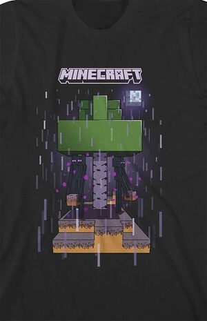 Kids Minecraft Enderman T-Shirt image number 2