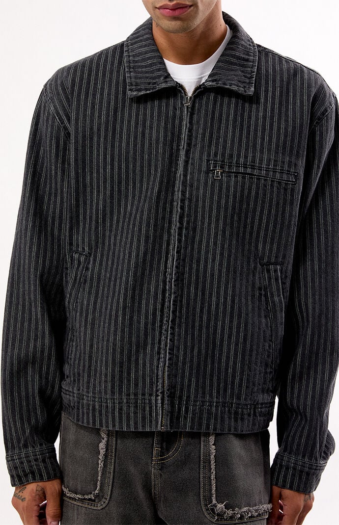Pacsun Striped Nox Zip Up Jacket | Pacsun