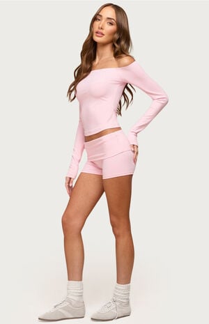 Tezia Off Shoulder Long Sleeve Top image number 4