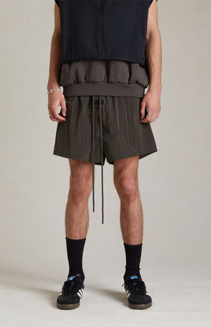 Ink Crinkle Nylon Running Shorts image number 2