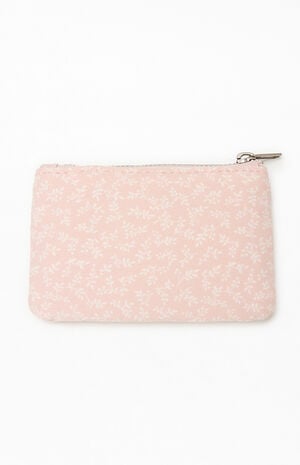 Pink Floral Coin Purse image number 1
