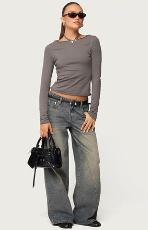 Nico Boat Neck Top image number 5