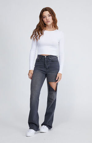 Scoop Neck Long Sleeve Top image number 4